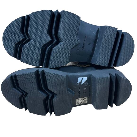 Aquatalia Chelsea NWOB Ankle Boot Holly Snake Embossed Waterproof Bootie Size 6 - Picture 6 of 8